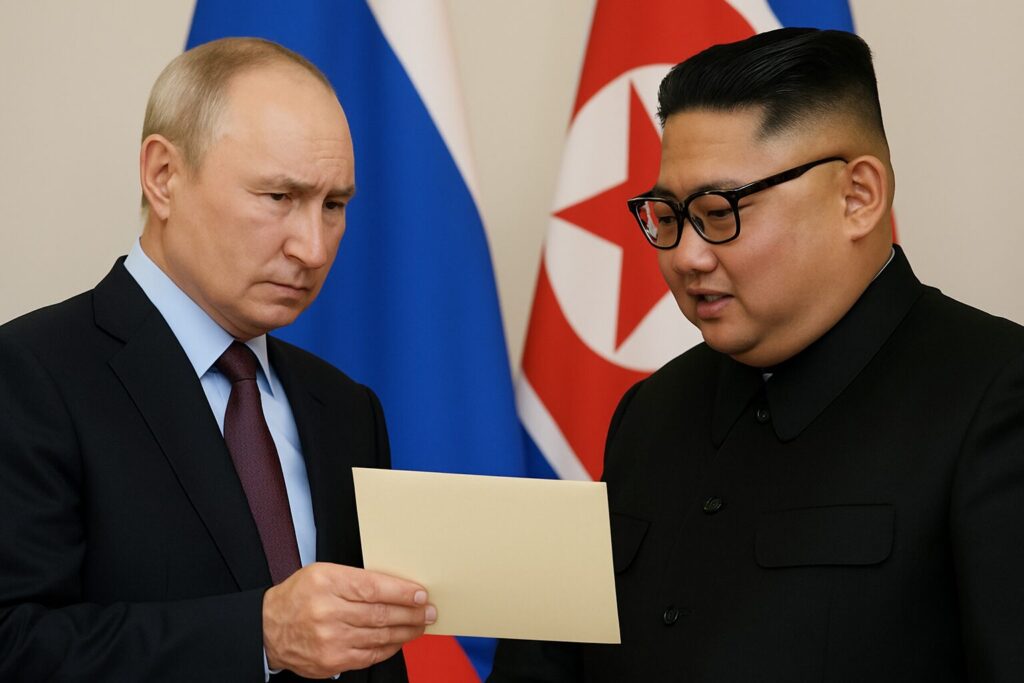 Putin Sends Message to Kim Jong-un