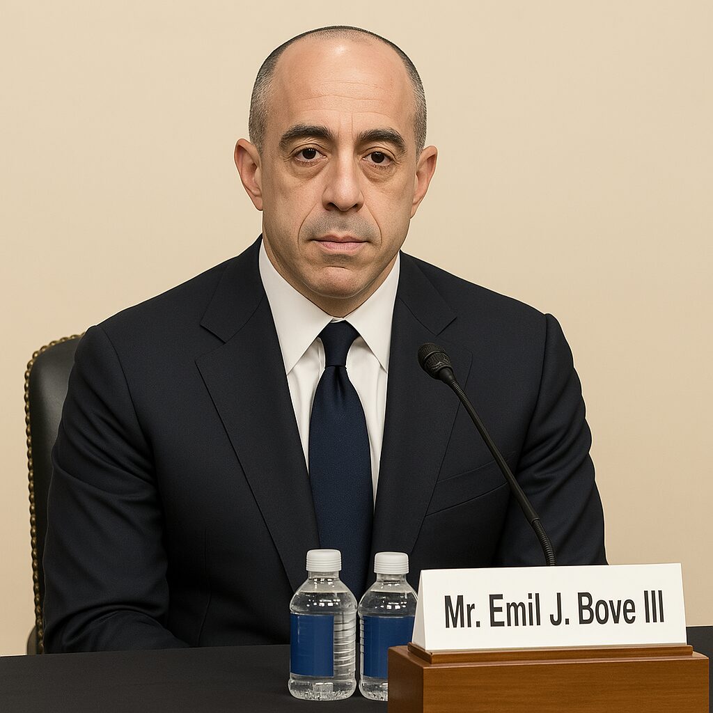 Surviving The Smear Campaign: Emil Bove Shines At Confirmation Hearing