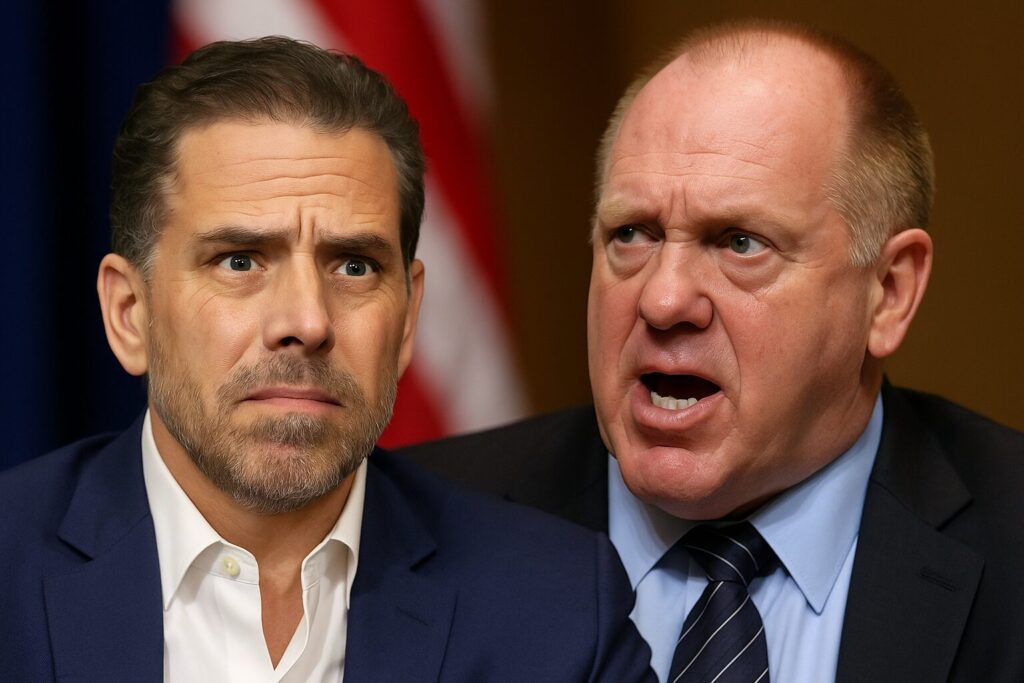 Tom Homan Demolishes Hunter Biden With One Heck of a Line After His Wild Comments About Illegal Aliens