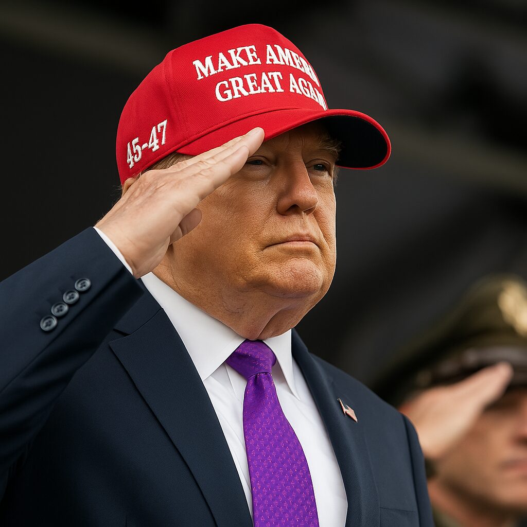 Watch Live: Donald Trump Holds Salute to America Celebration