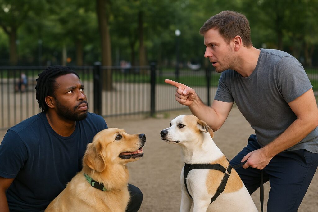 Watson and Richard Noggin: Two Dogs, Two Americas