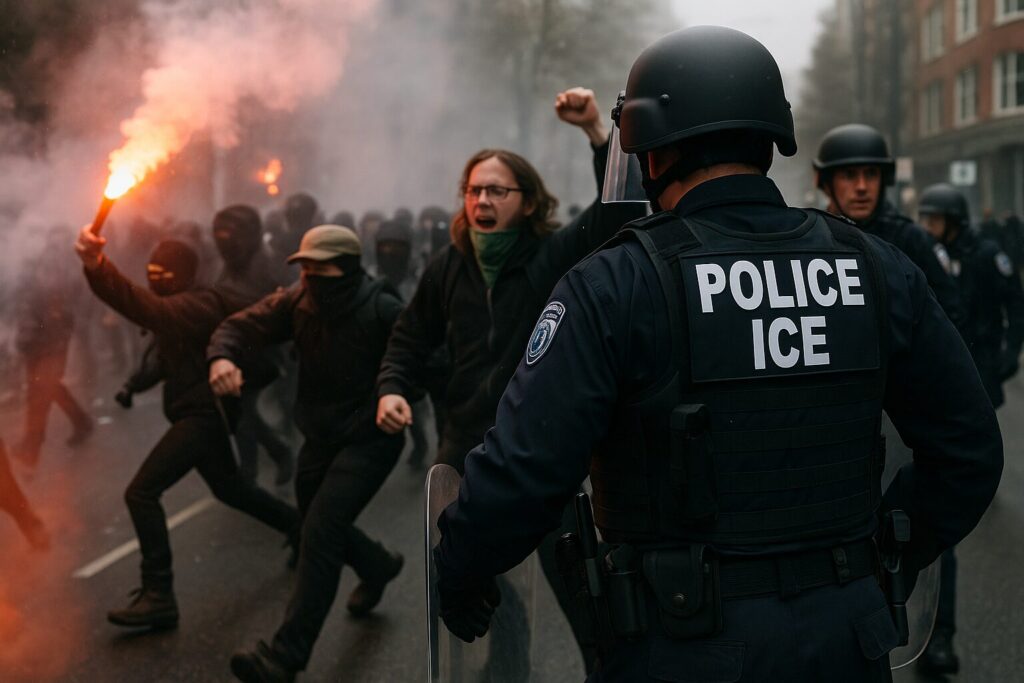 White House: Dems Are Inciting the Increasingly Violent Attacks on ICE.