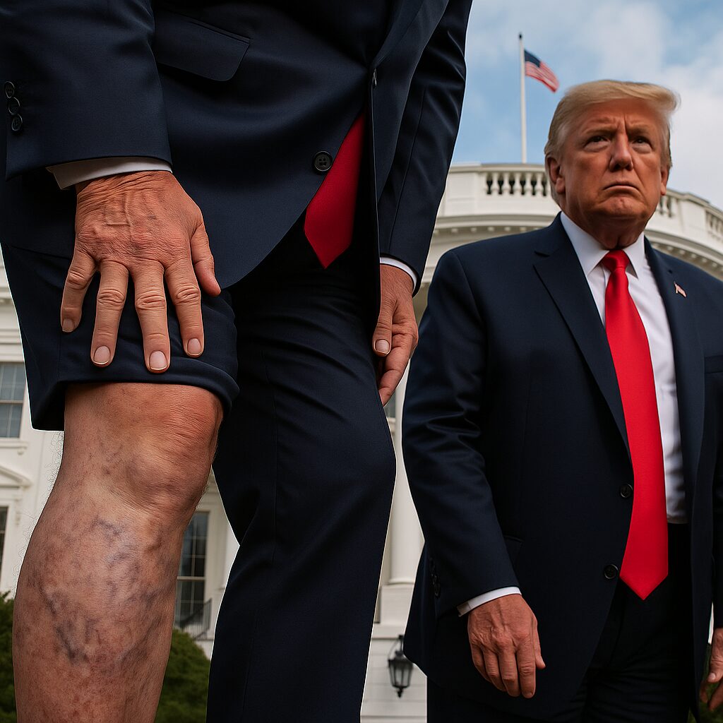 White House confirms Trump diagnosed with chronic venous insufficiency