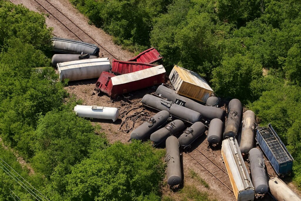 Texas Train Derailment Prompts Emergency Response