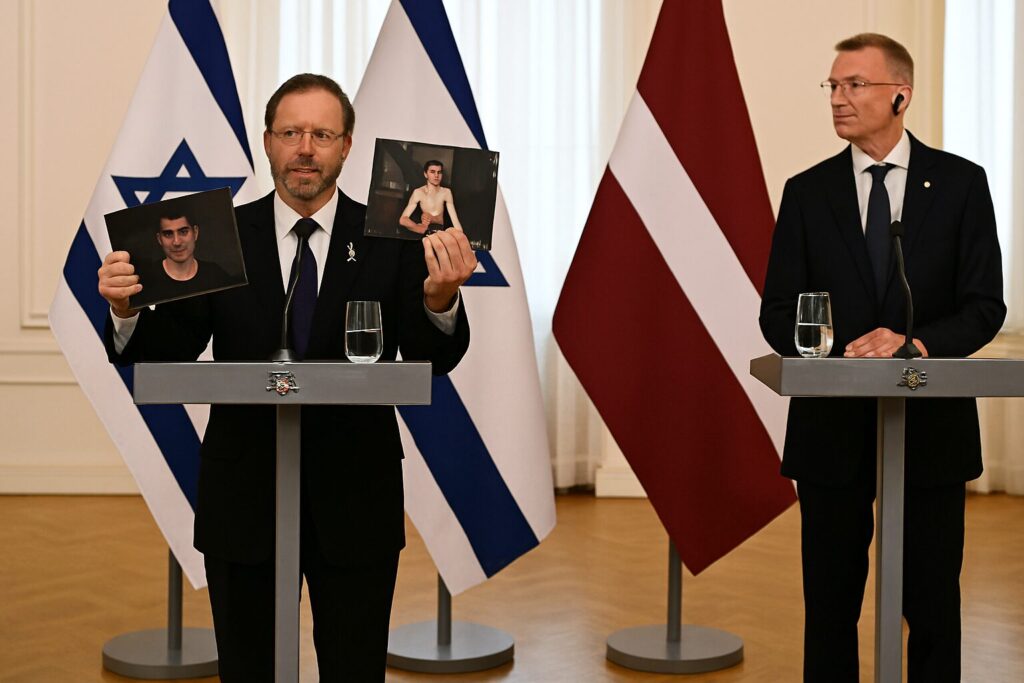 Herzog urges world leaders not to engage with Hamas until hostages are released
