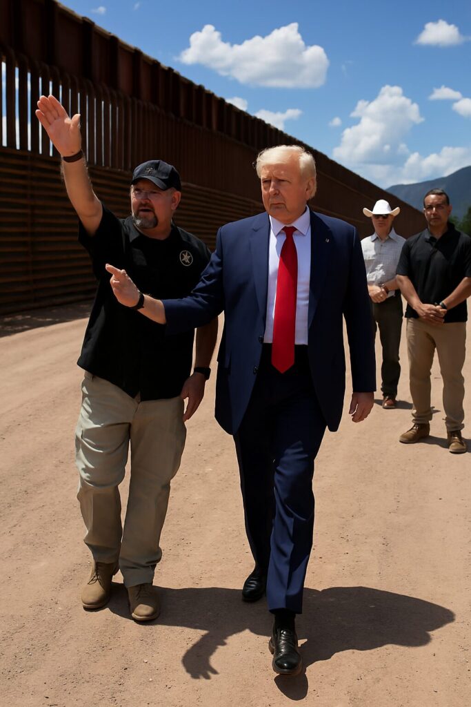 Trump Announces 'Most Secure Border in History' As Arrests Hit Record Low in July
