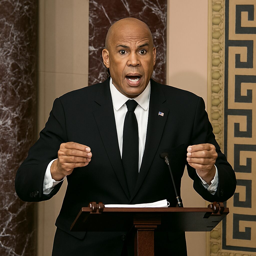 Democrat Circus: Big Top Cory Booker Goes Acrobatic to Avoid Answering Whether or Not He Supports Mamdani