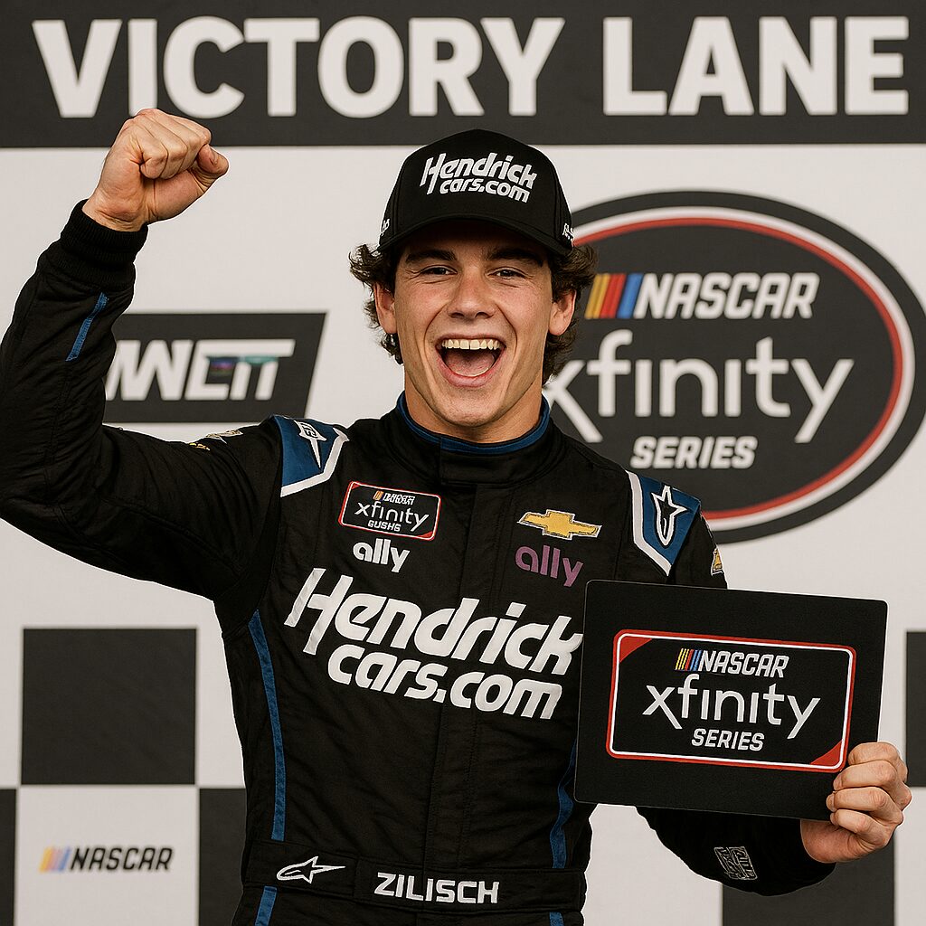NASCAR Driver Hospitalized After Celebrating Win On Victory Lane