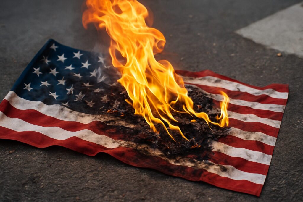 President Trump Reportedly To Sign Executive Order Related To Burning Of American Flag