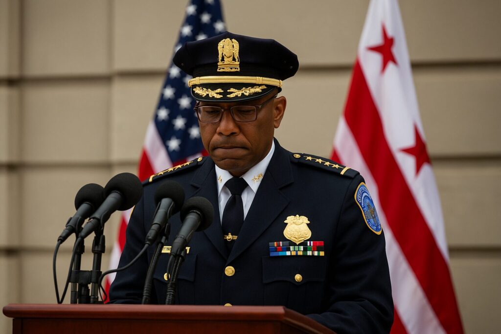 D.C. Police Chief Stumped by Basic Question on Chain of Command