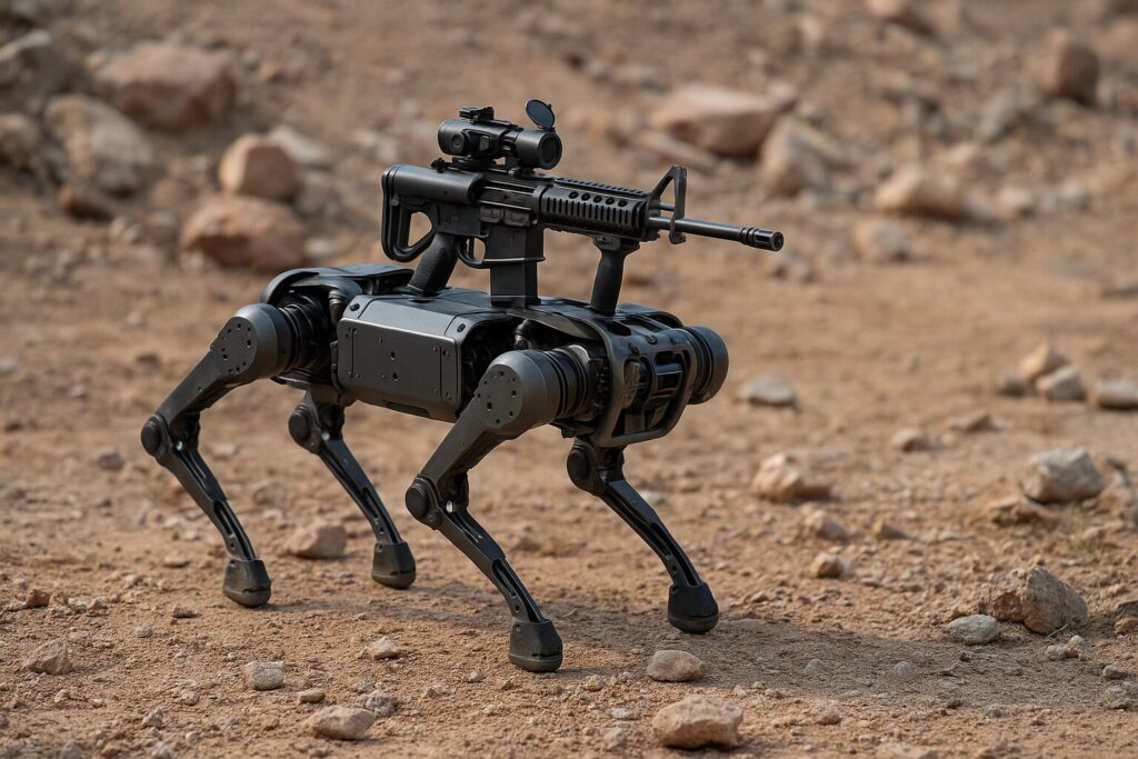 Dogs of war- China touts killer robot 'wolves'
