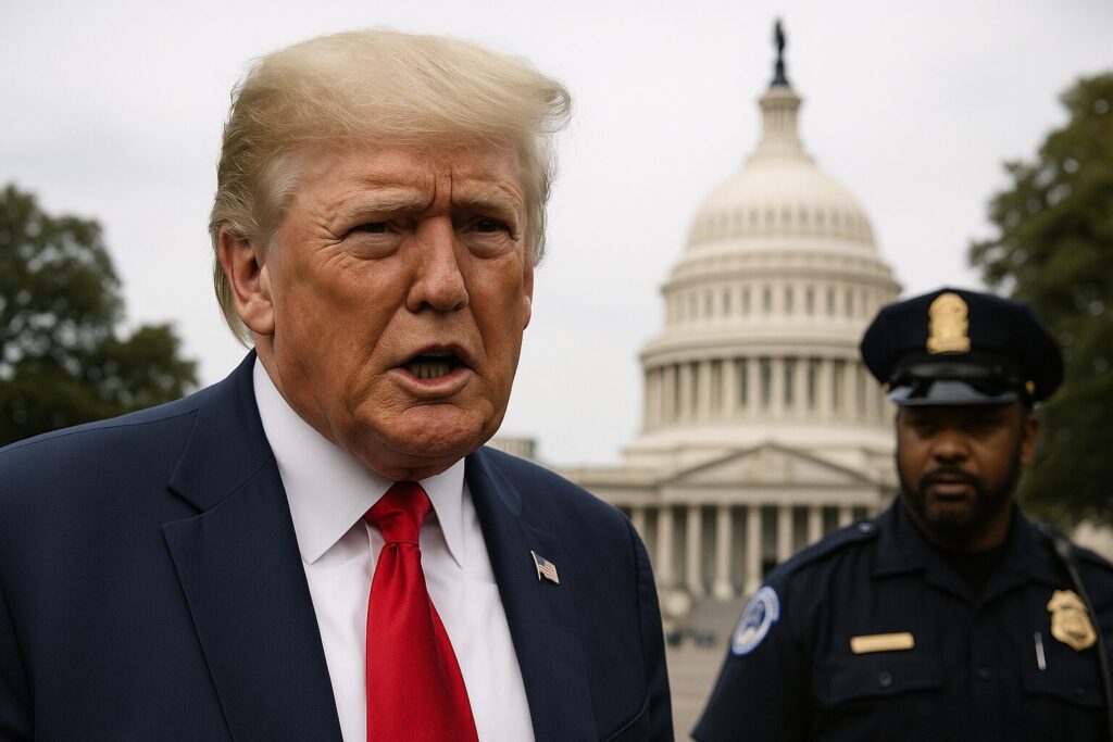 'Fake Crime Numbers'- Trump Bashes DC Dems