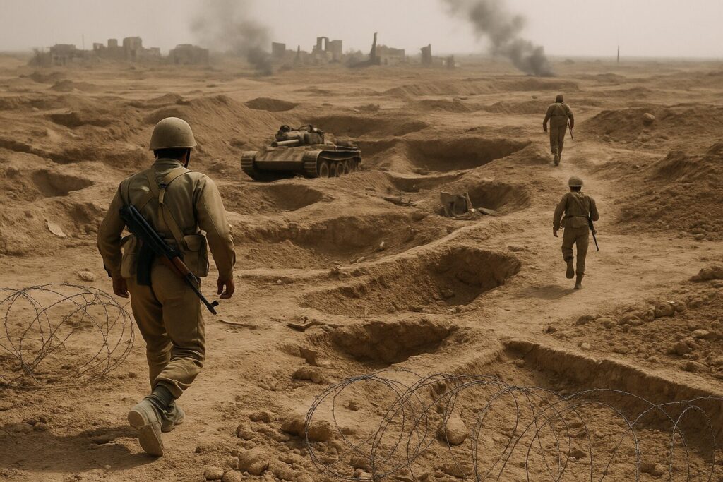 Positional warfare instead of blitzkrieg- plans for the Iran-Iraq war and their implementation