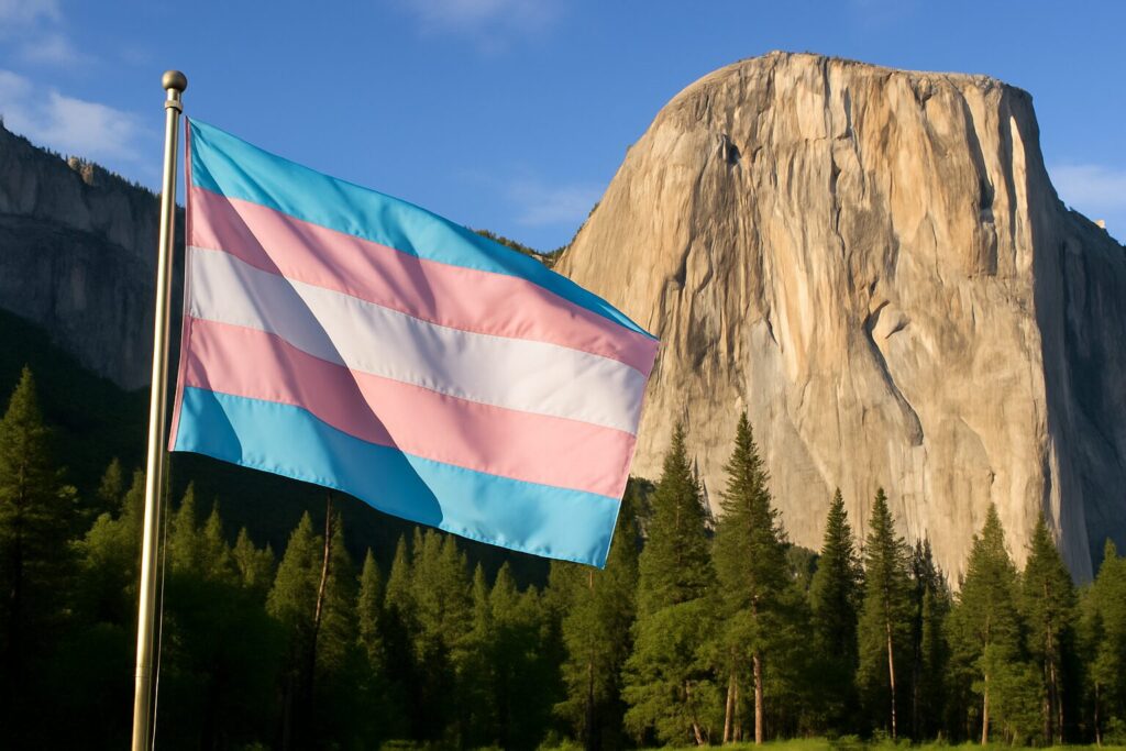 Ranger fired for hanging transgender flag in Yosemite and park visitors may face prosecution