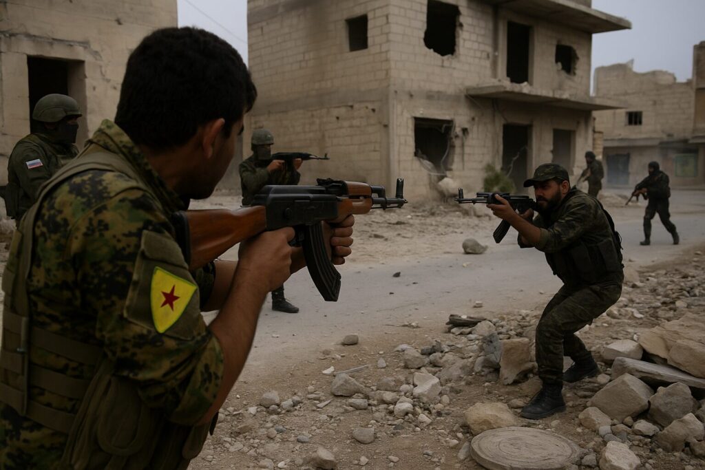 Syrian Forces Clash With Kurdish SDF in Aleppo Governorate