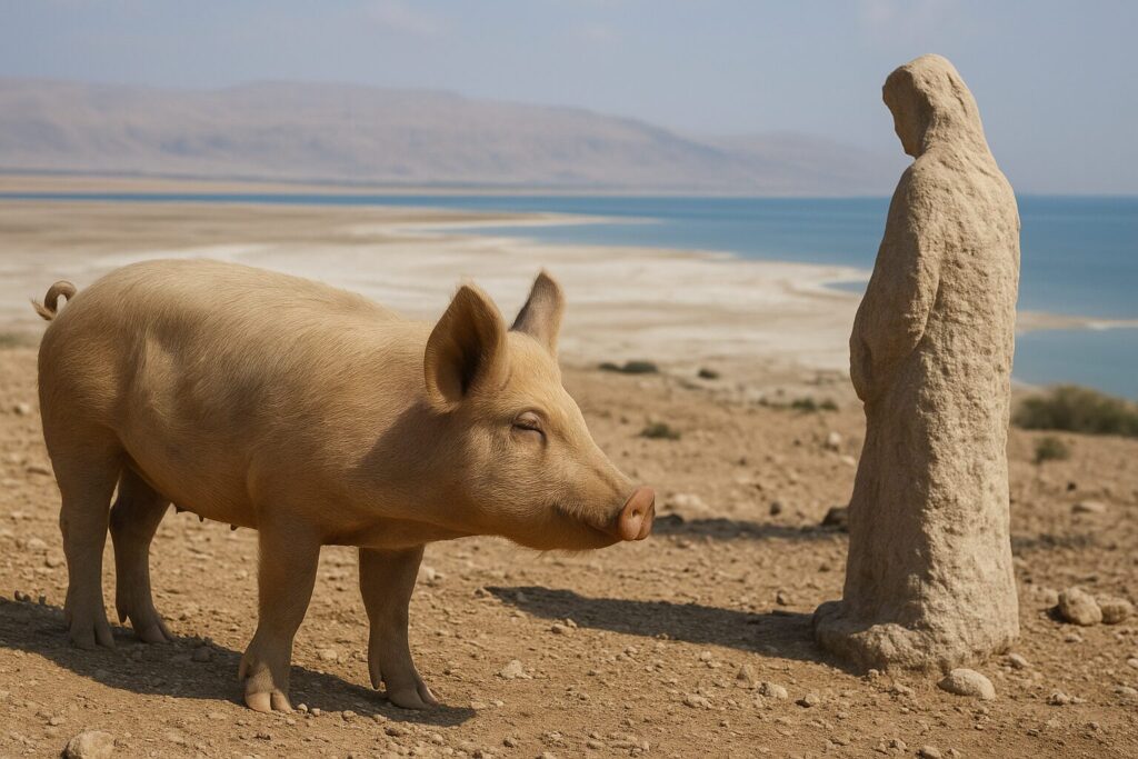 The Truth Remains True — Pigs — Lot’s Wife — Flush It