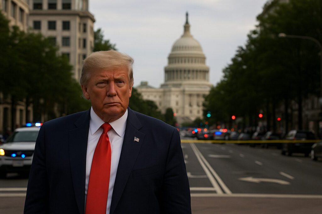 Trump Threatens to Take Over DC After 'Big Balls' Lives Up to His Name