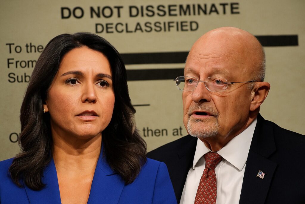 Tulsi Gabbard Declassifies Email Showing James Clapper Pushed Russia Narrative