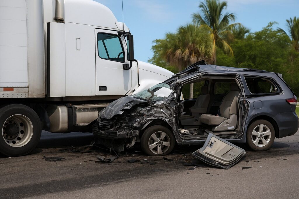 WATCH: Reckless U-Turn By Illegal Migrant Semi-Truck Driver Results In Three Fatalities – Faces Vehicular Homicide Charges