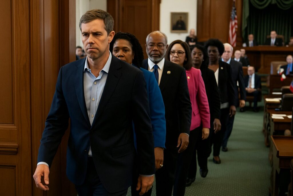 Watch As Texas Dems Throw Tantrum, Storm Out Before Losing Redistricting Vote