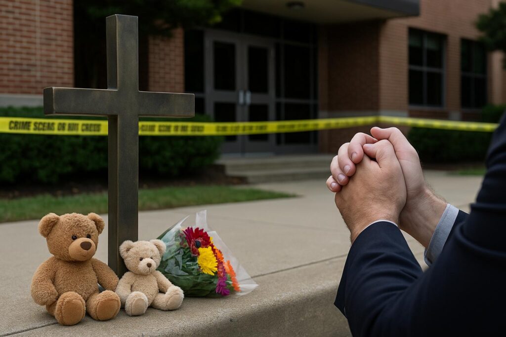 Psaki Lashes Out at Prayer After School Shooting. JD Vance Responds.