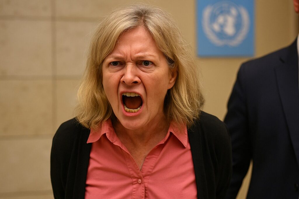 Trump official assaulted by 'deranged leftist' at the UN