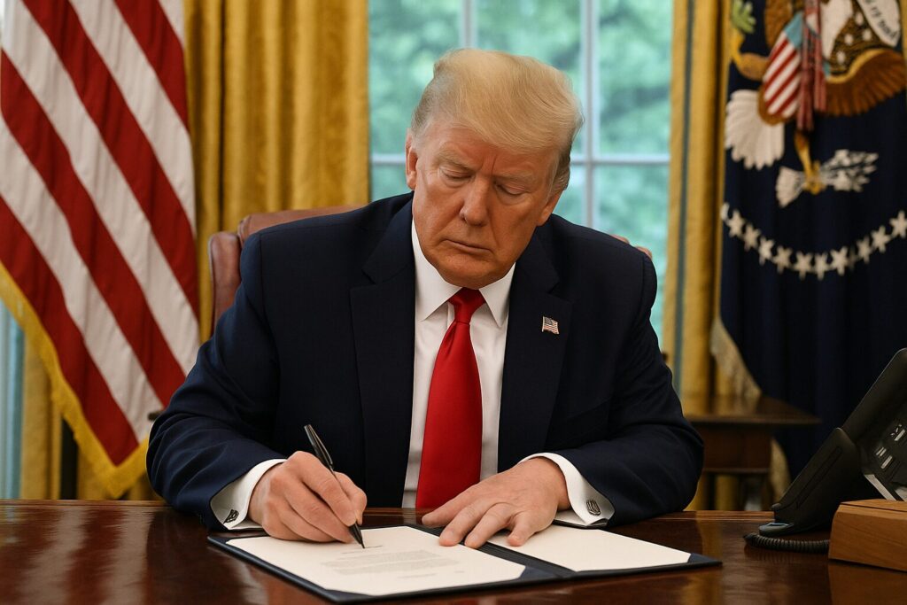 Trump issues Presidential Memorandum to combat ‘Domestic Terrorism Networks’