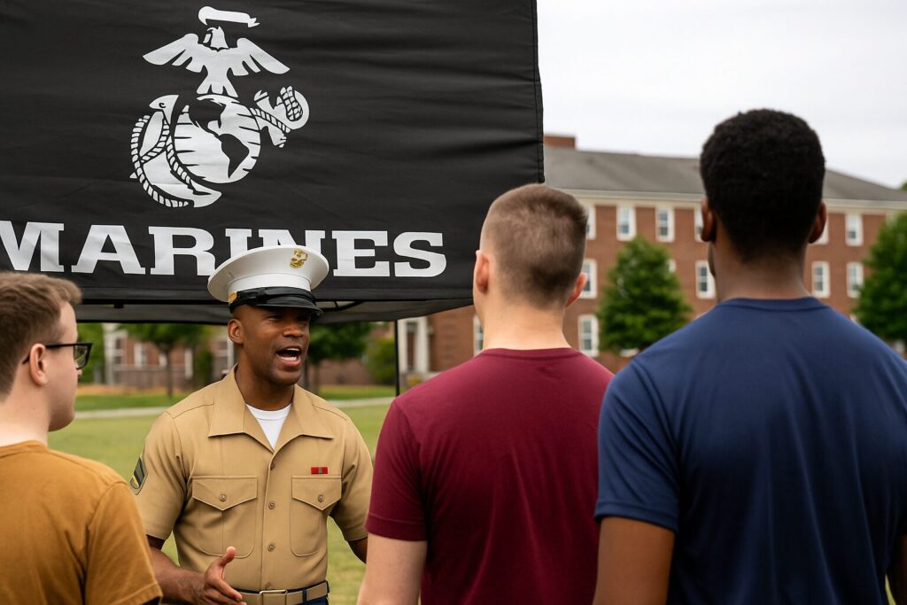 Marines Say They Hit Recruiting Goals and Point to 'Unapologetic' Standards