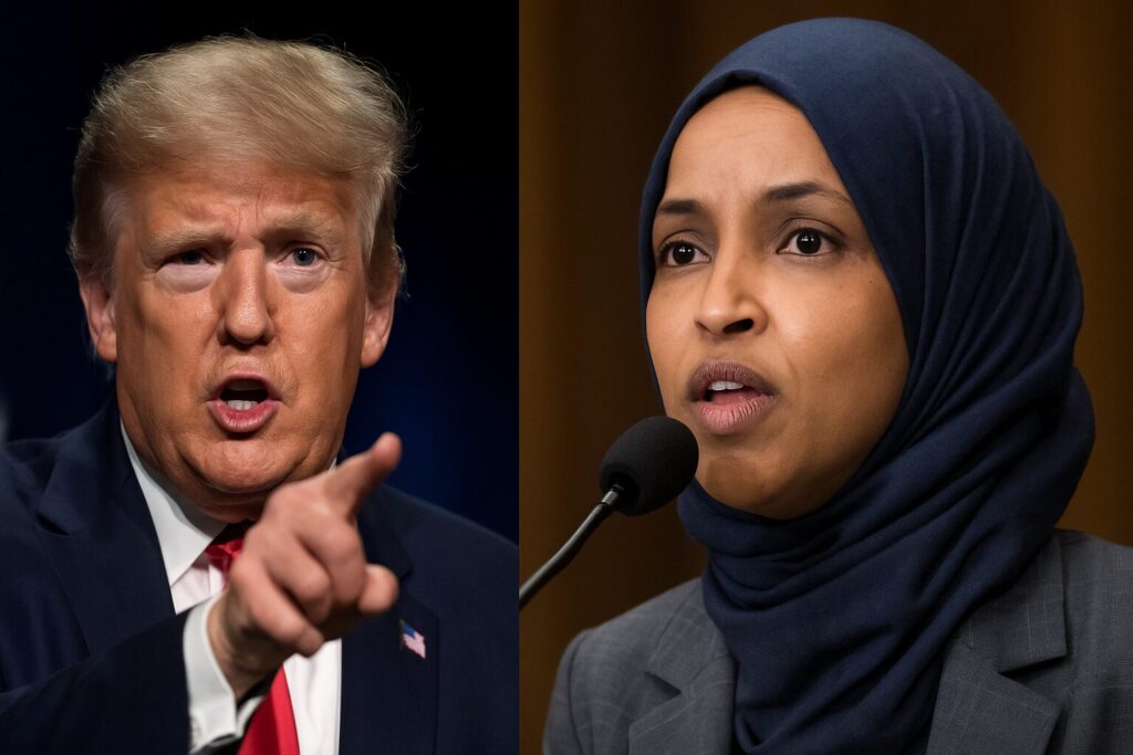 JUST IN: Trump Calls For Ilhan Omar’s Removal From Congress