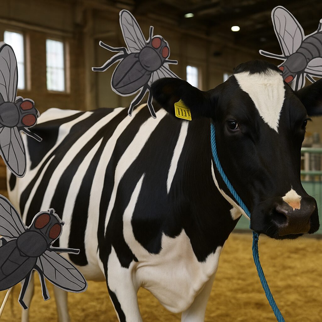 Does painting cows with stripes prevent fly bites? Researchers who studied this win Ig Nobel prize