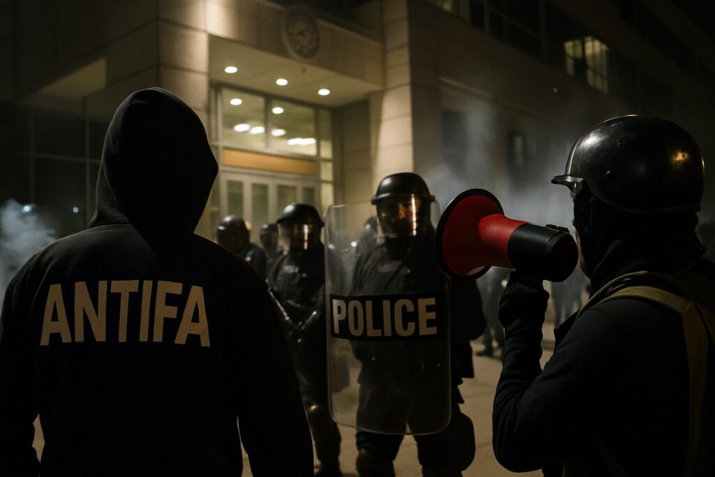 Trump Named Antifa A Terror Group. In Oregon, Now’s His Chance To Treat It Like One