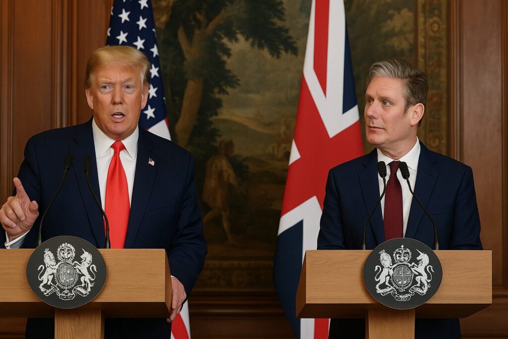 Trump tells Starmer to use the military to stop illegal migration and small boats