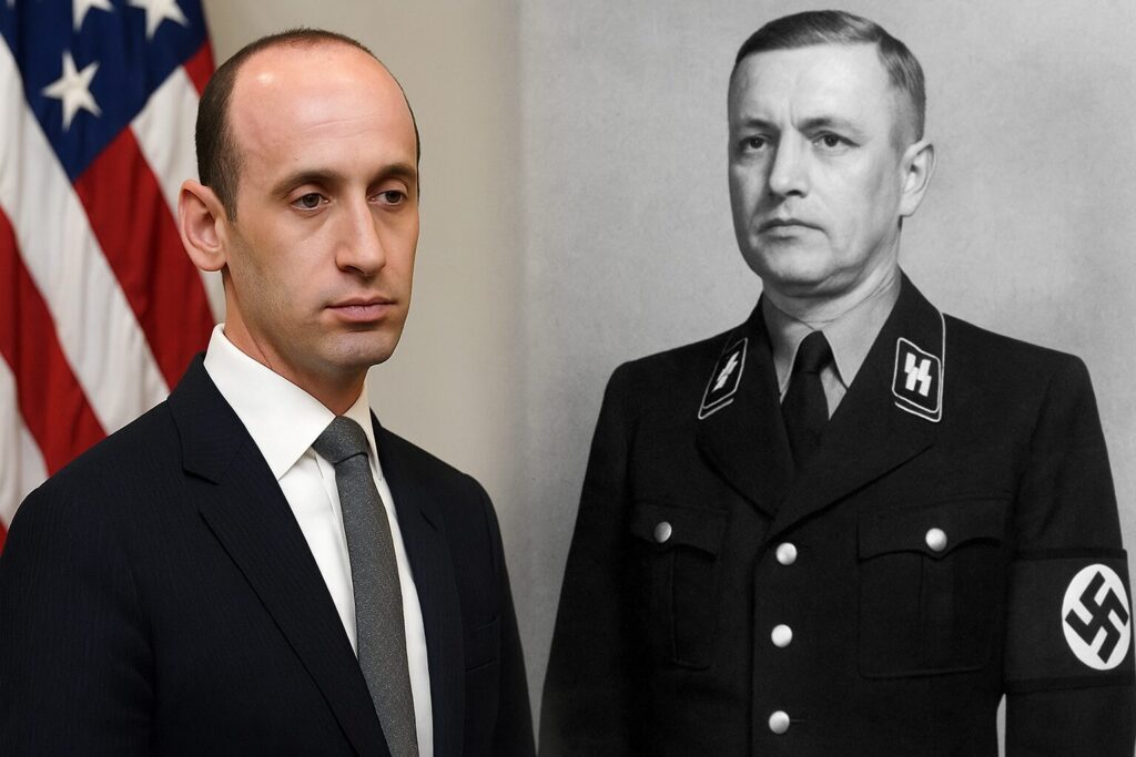 Gavin Newsom Goes Too Far, Compares Stephen Miller to an SS Agent—Hitler's Notorious 'Schutzstaffel'