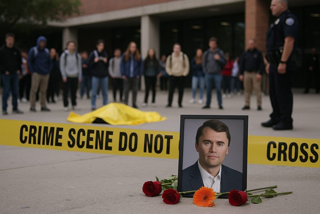 Charlie Kirk, who helped build support for Trump among young people, dies after campus shooting