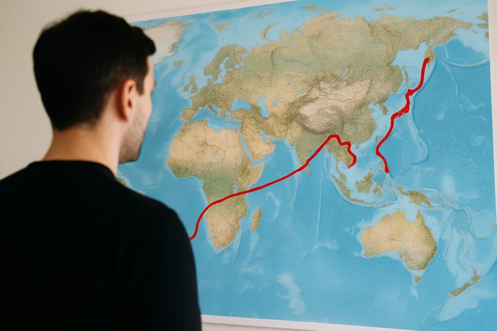 Exploring the Vantasner Danger Meridian: The Line of Global Tension & Risk or Something More?
