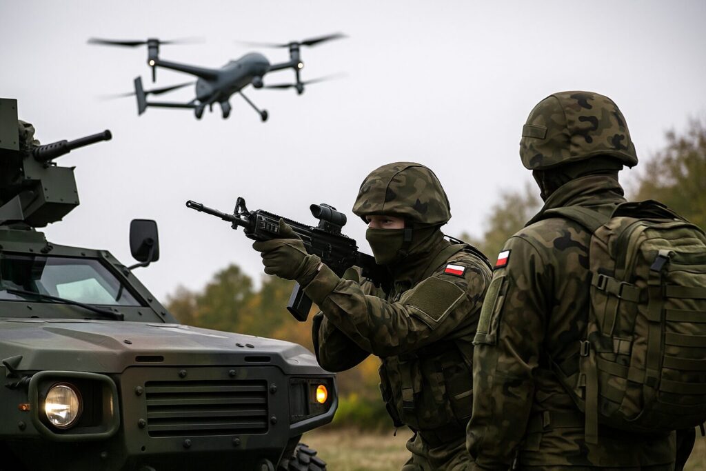 Officials Of NATO Member Country Say It Shot Down Russian Drones After Violating Airspace