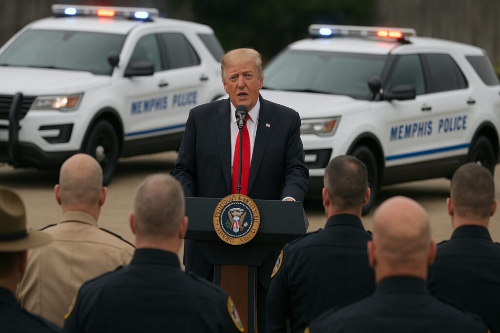 President Trump Announces the Launch of the Memphis Crime Taskforce Deployment