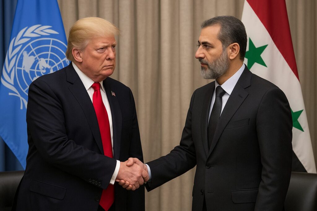 Report- Trump May Meet With Syria’s Al-Qaeda-Leader-Turned President in New York This Month