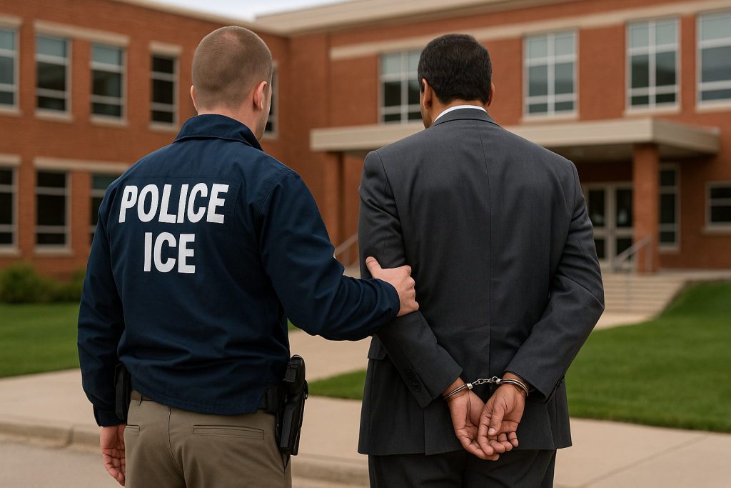 SHOCK- ICE Arrests Des Moines Public School Superintendent – an Armed Illegal Alien Under Deportation Order
