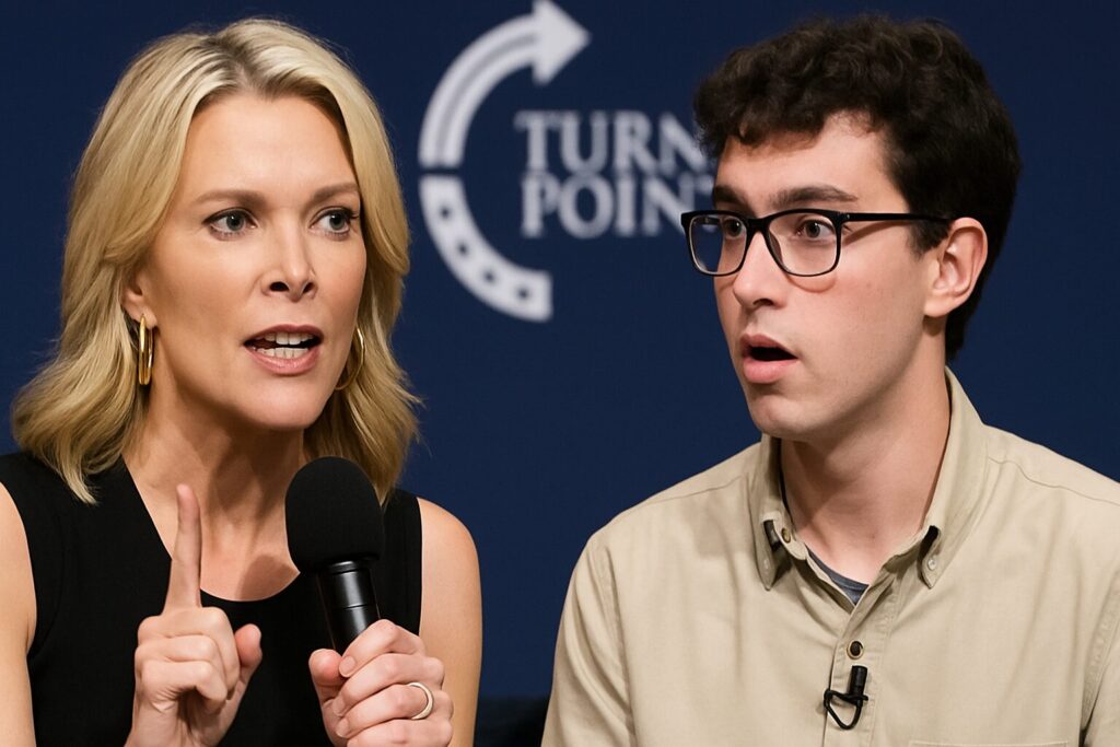 The Show Must Go On: Megyn Kelly CRUSHES Unprepared Lefty Student at TPUSA College Campus Debate Event