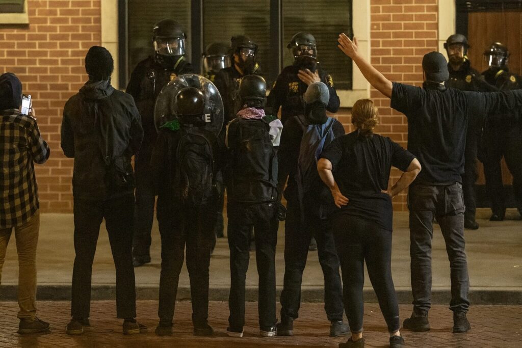 Trump threatened Portland with troops to quell protests. The mayor says it’s not needed