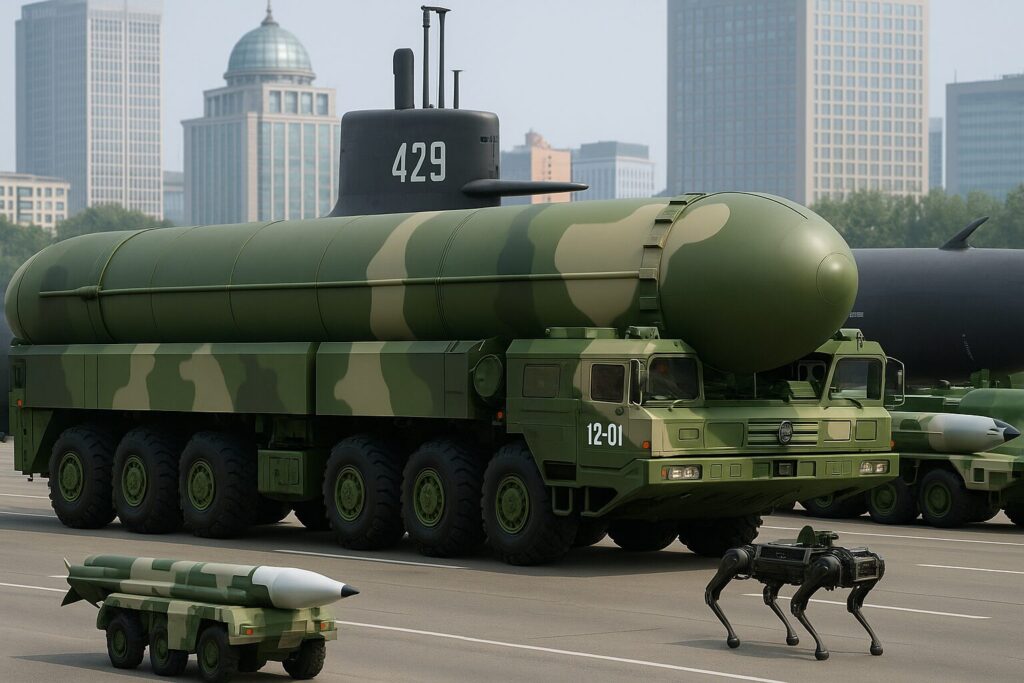 'Unstoppable'- Xi Unveils Nuclear Triad In Military Parade Challenging West, Alongside Putin & Kim