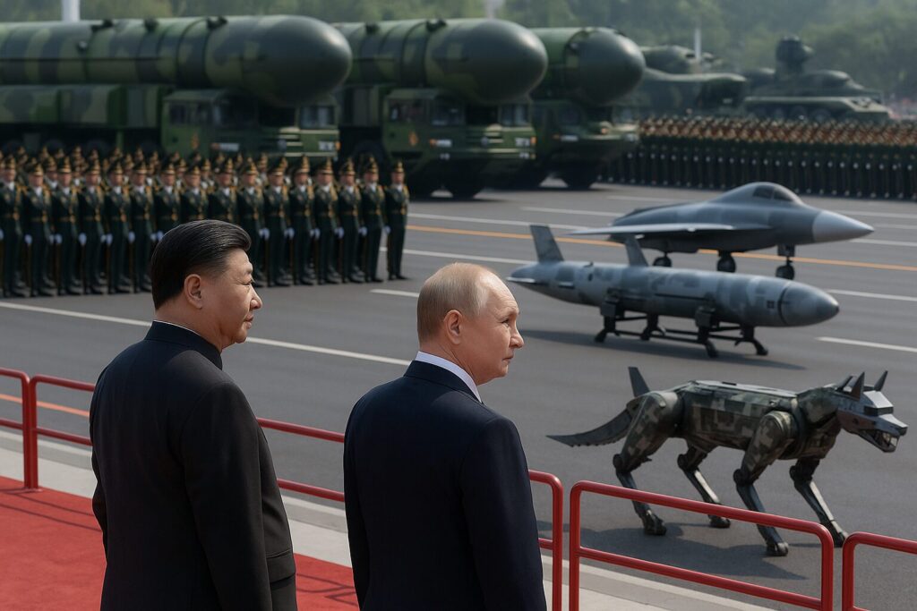 'Unstoppable'- Xi Unveils Nuclear Triad In Military Parade Challenging West, Alongside Putin & Kim