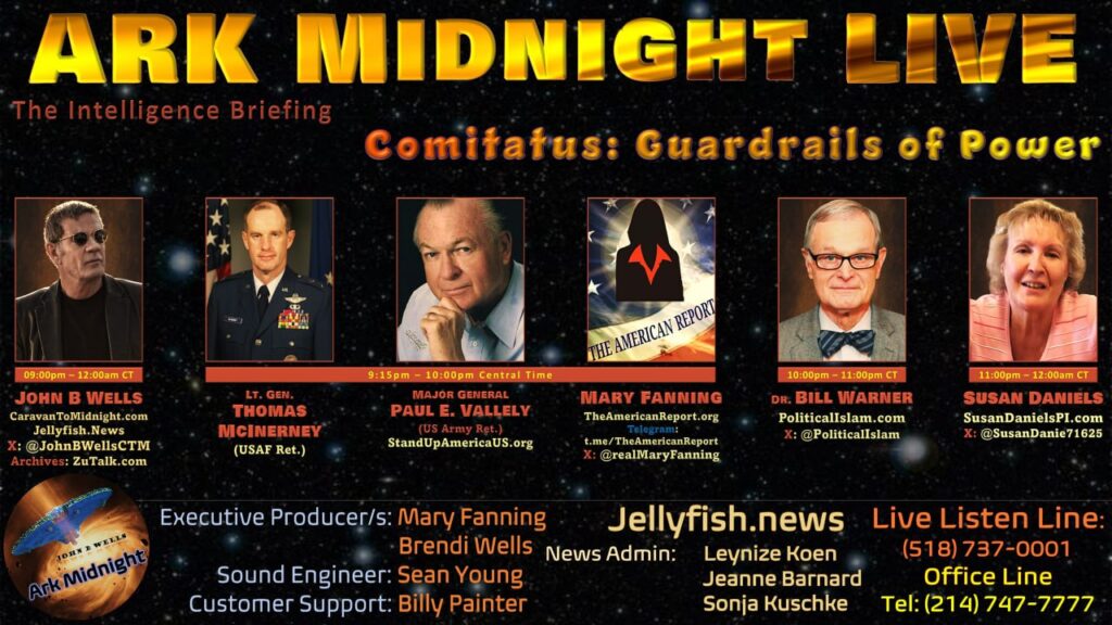The Intelligence Briefing / Comitatus: Guardrails of Power : Ark Midnight - Ep. 462