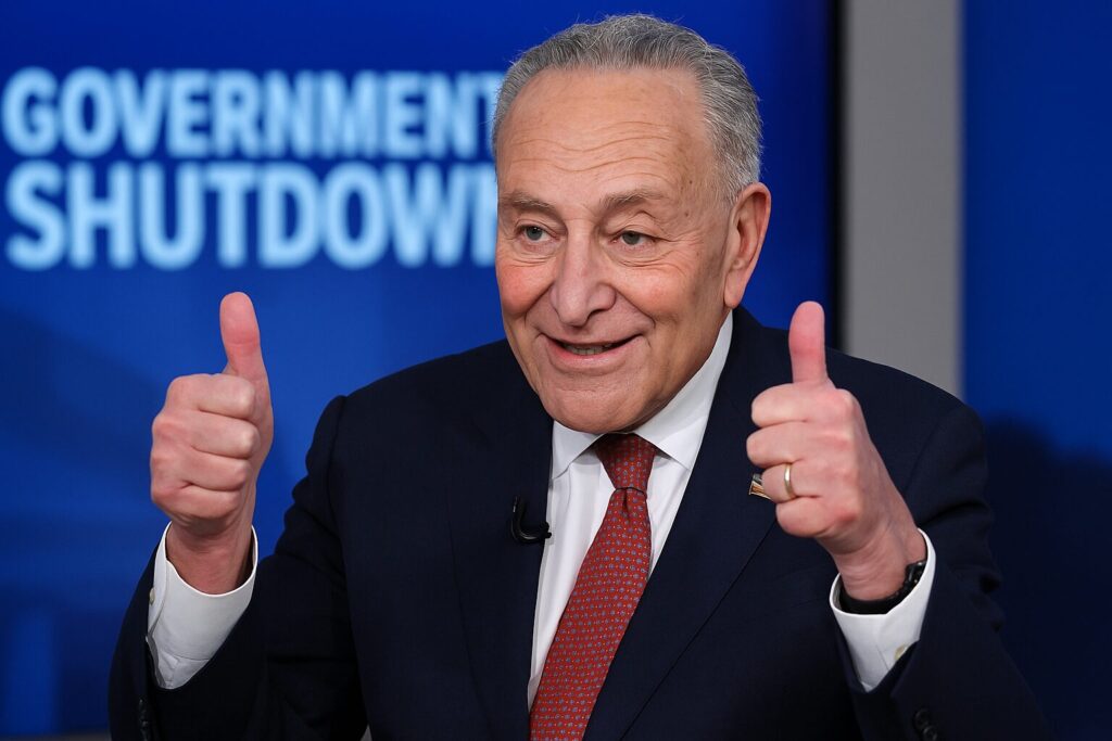 This One Photo Captures the Schumer Shutdown Perfectly