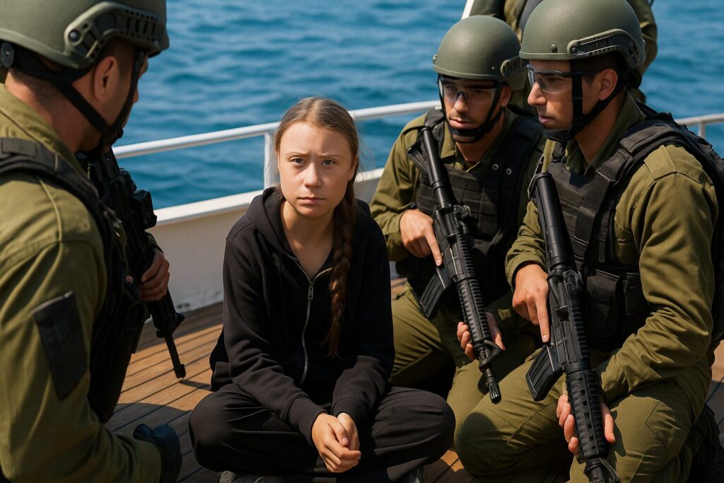 Ben-Gvir blasts Greta and her flotilla friends as ‘terror supporters’