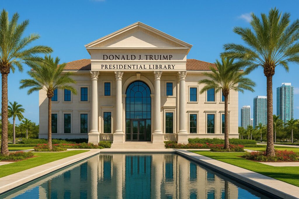 'Greatest Presidential Library Ever Built!' Eric Trump Reveals Location of Dad's Future Archive