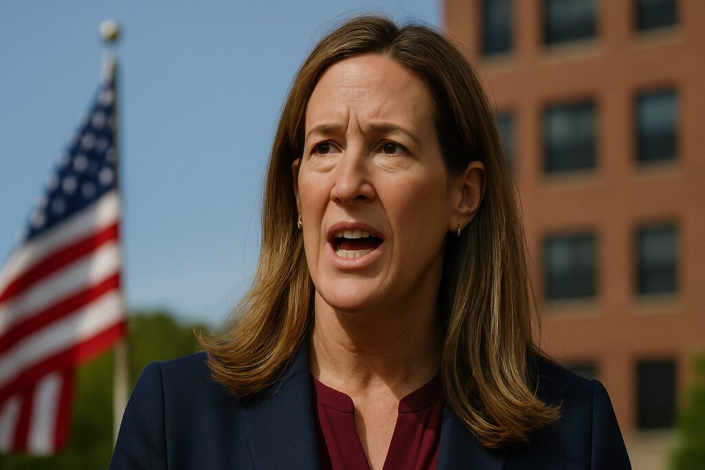 Democrat Lawmaker Melts Down, Threatens To Sue Trump If He Sends National Guard To Her State