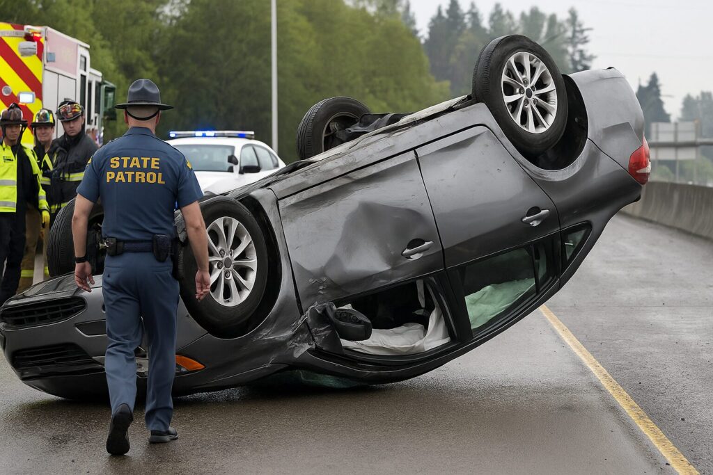 Alleged DUI crash on I-5 near Tacoma results in arrest