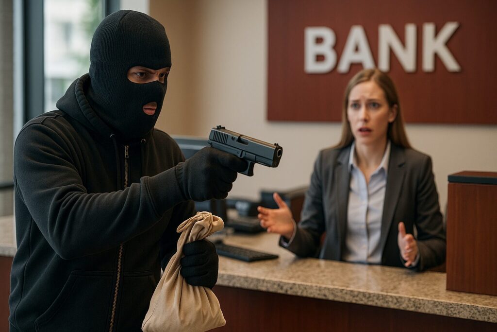 Blue states see bank robberies increase, bandits get bolder